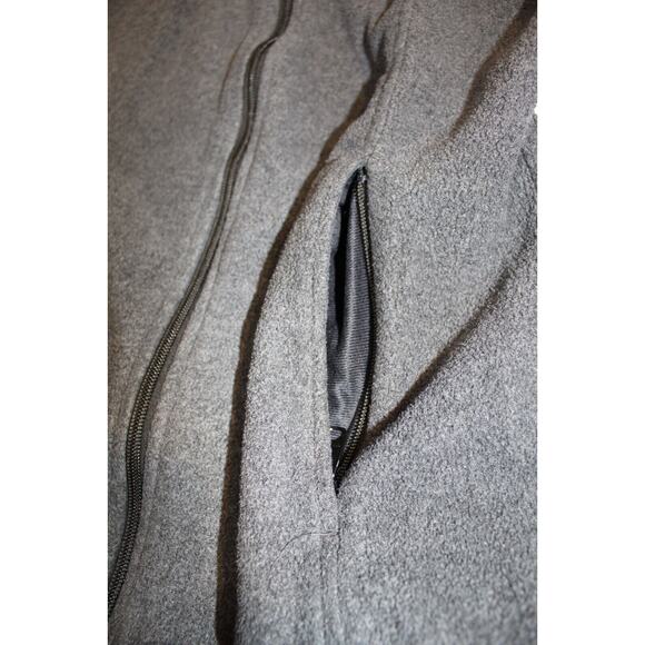 Columbia Women's (S) Charcoal Gray Fleece Full Zip Jacket Pockets Outdoors - Picture 5 of 13